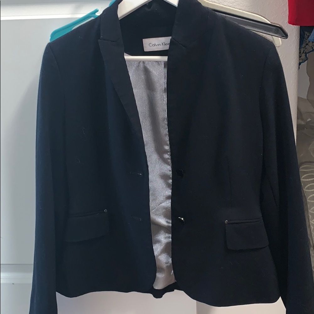 Calvin Klein Black Suit Jacket